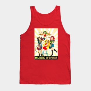 Girl music band Tank Top